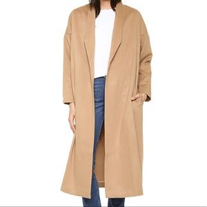 AYR camel hair coat.